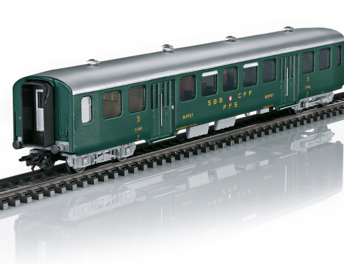 Märklin 43369 Set de vagones de acero ligero para la Ae 3/6 l H0 escala 1:87 ho 00