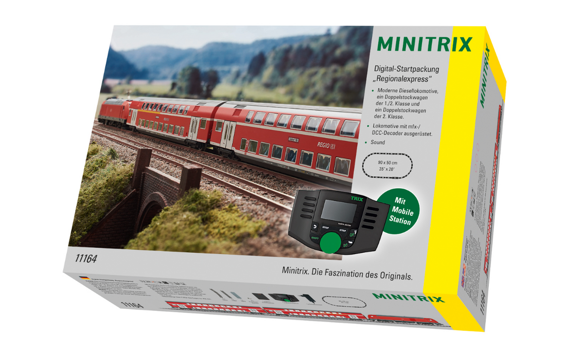 Minitrix 11164 – Startpackung Regionalexpress – N 1:160