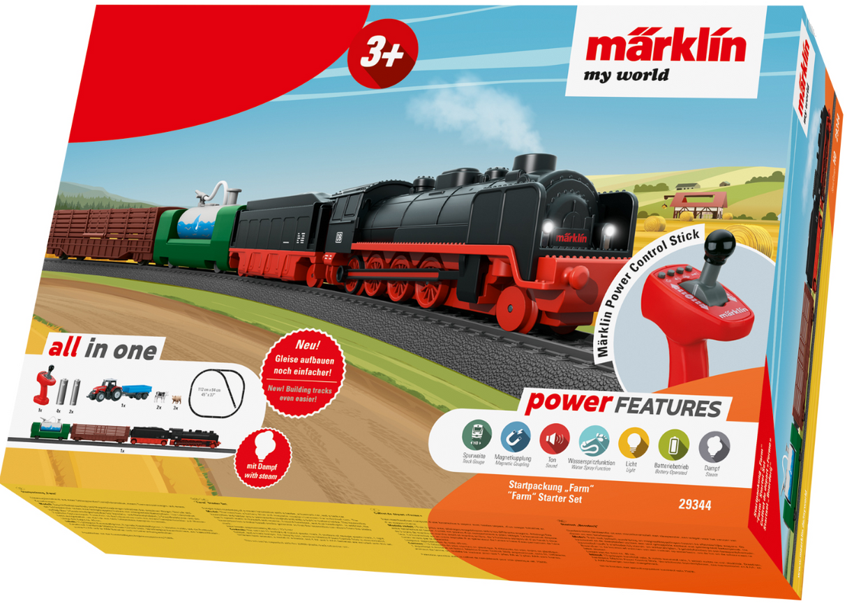 1/87 Märklin my world 29343 Caja de iniciación Farm con sonido y luces escala ho 00