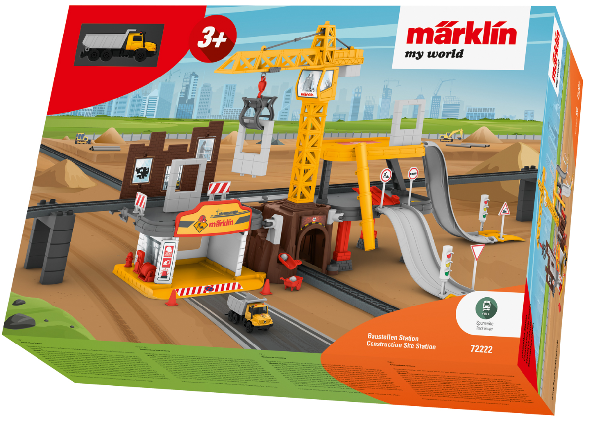 1/87 Märklin my world 72222 Estación de obras escala ho 00