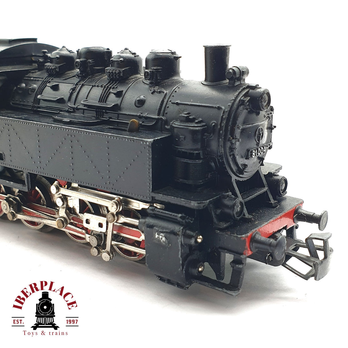 ♻️ 2 mano - Märklin 3032 Locomotora 81004 Negra H0 escala 1:87 EH09