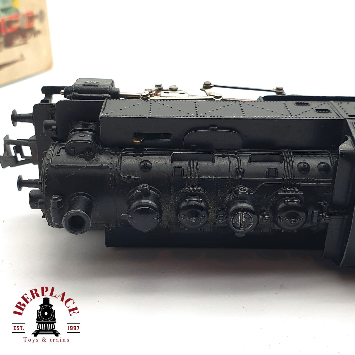 ♻️ 2 mano - Märklin 3032 Locomotora 81004 Negra H0 escala 1:87 EH09