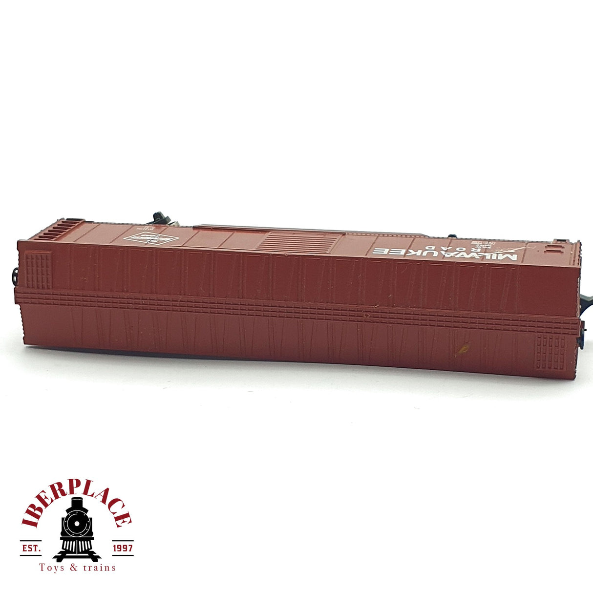 ♻️ 2 mano - Märklin vagón cerrado Milwaukee Road 19042 Z escala 1:220 EZ07