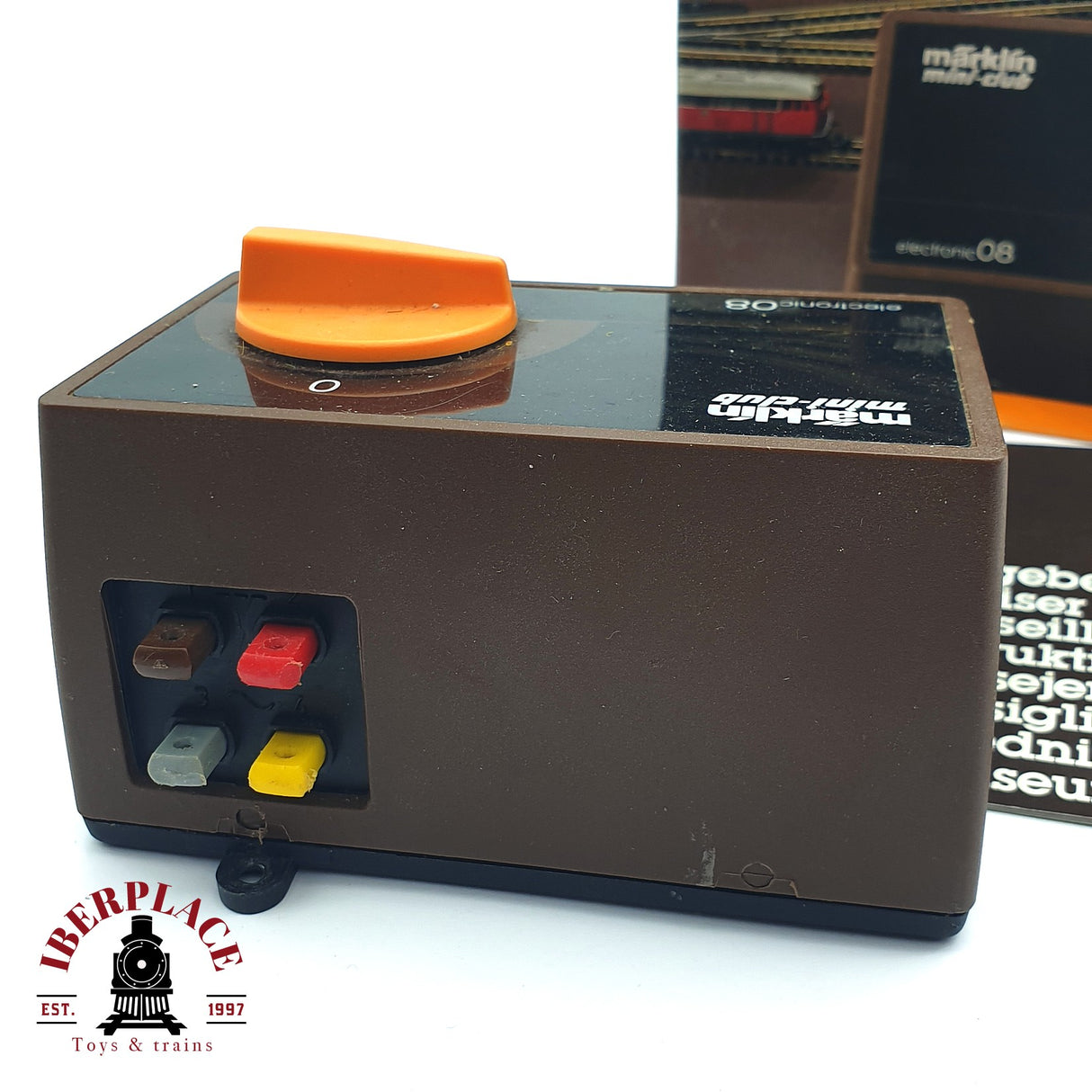 ♻️ 2 mano - Märklin 6101 Transformador Electronic 08 220V 8VA Z escala 1:220 EZ07