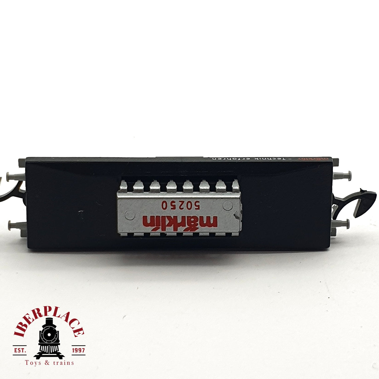 ♻️ 2 mano - Märklin vagón plataforma lo digital gana terreno Z escala 1:220 EZ07