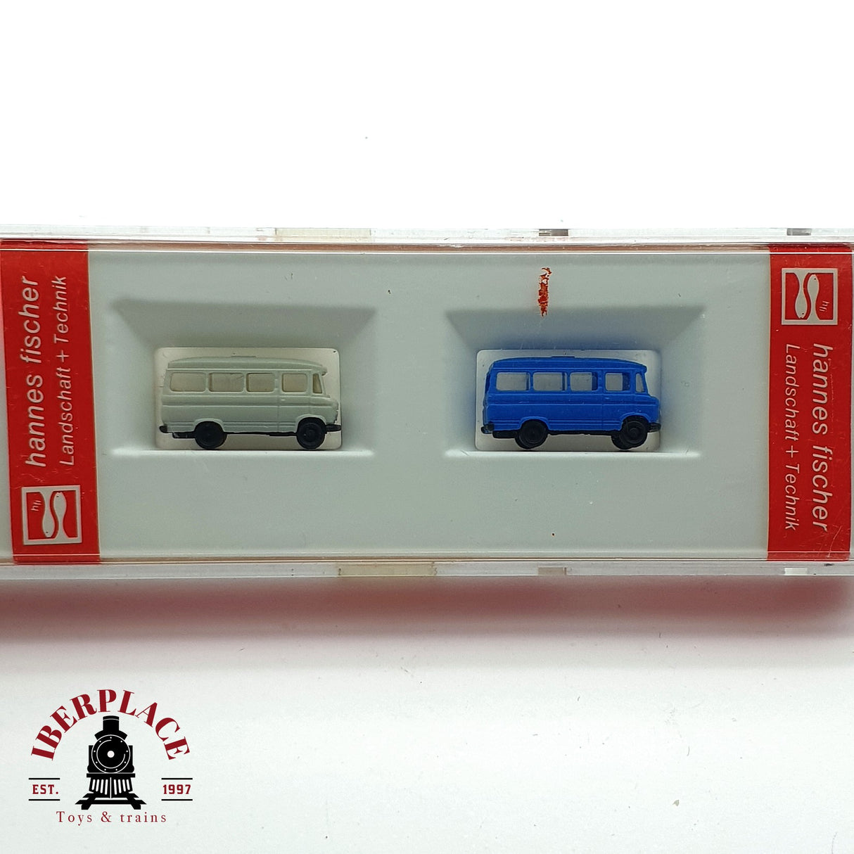 ♻️ 2 mano - Hannes Fischer 842 furgonetas Z escala 1:220 EZ07