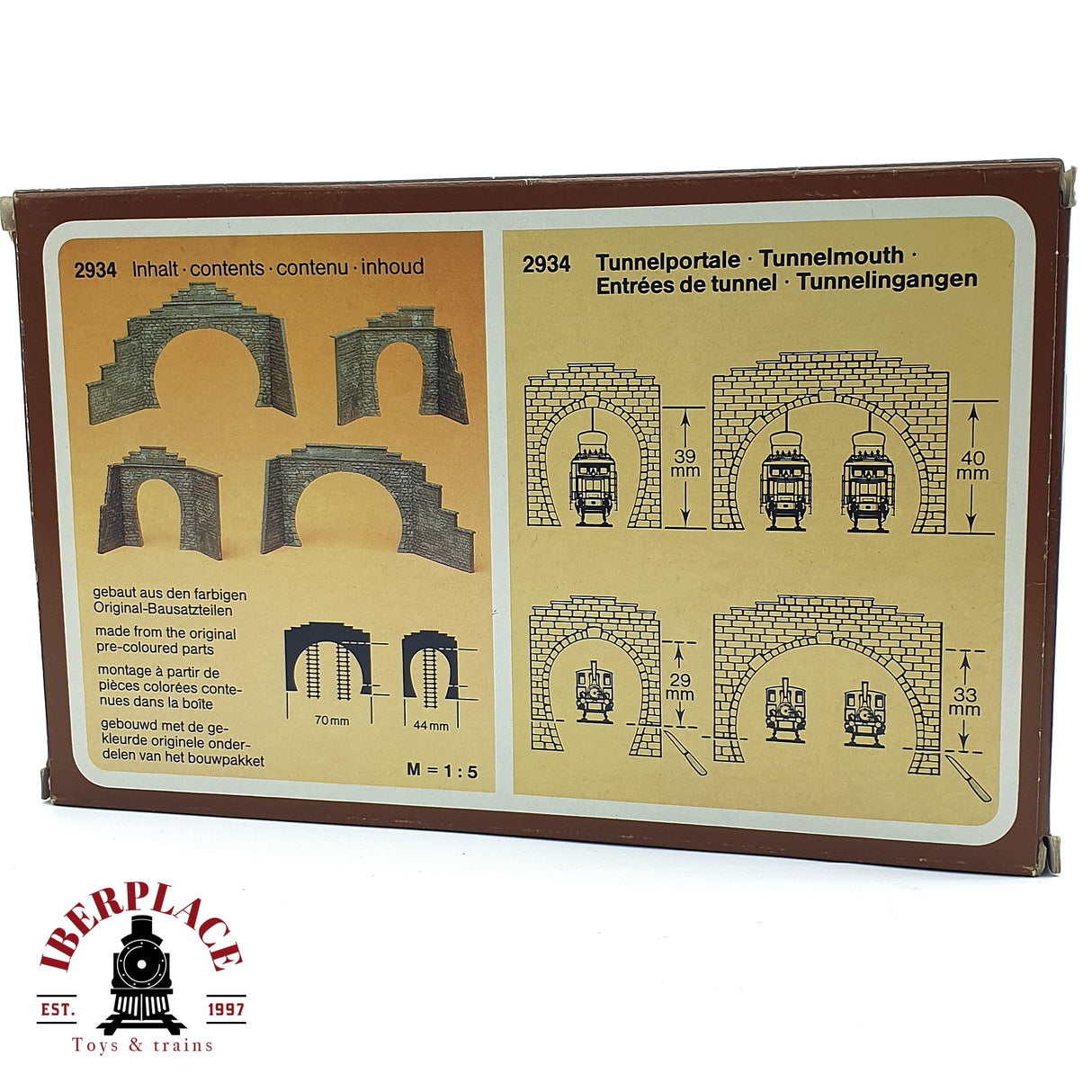 ♻️ 2 mano - Faller 2934 Portal tunel Z escala 1:220 EZ07