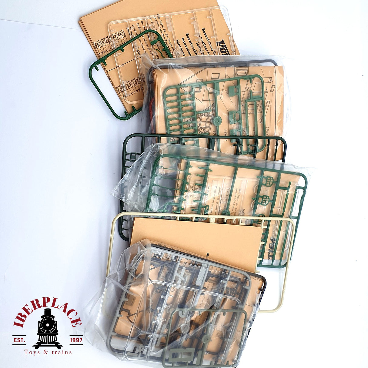 ♻️ 2 mano - Vollmer piezas de repuesto para edificios y casas Z escala 1:220 EZ07