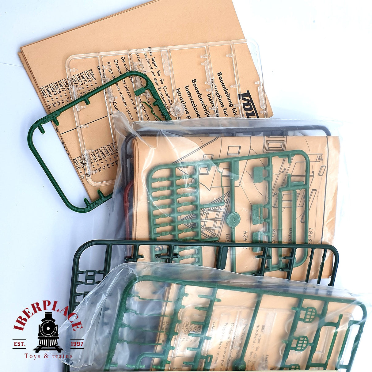 ♻️ 2 mano - Vollmer piezas de repuesto para edificios y casas Z escala 1:220 EZ07