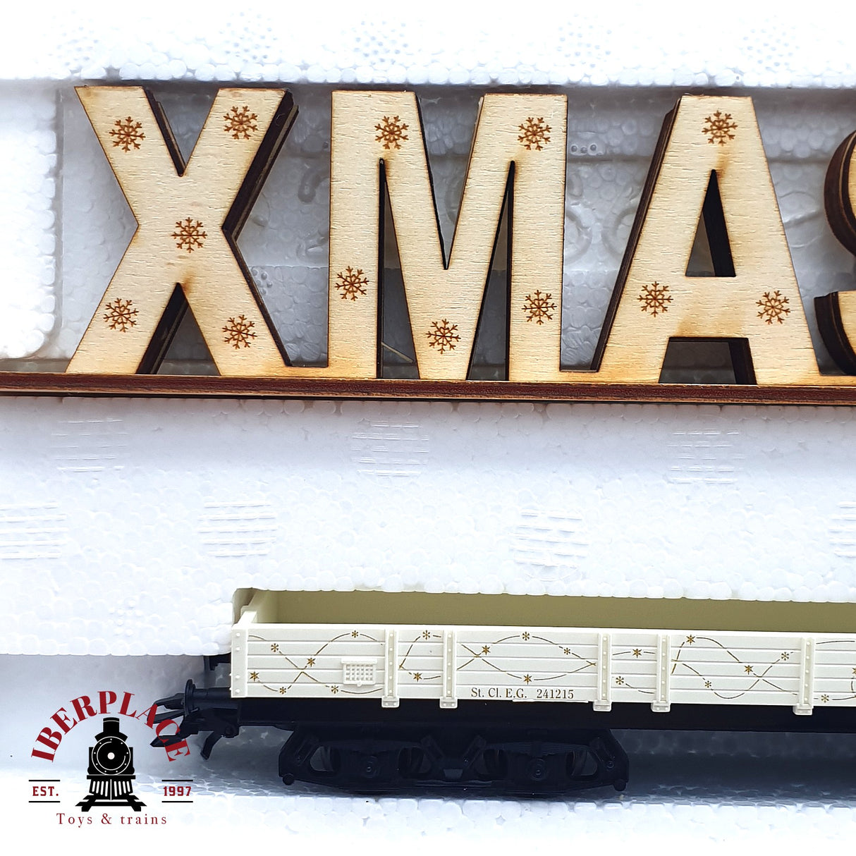 ♻️ 2 mano - Märklin 48415 vagón navidad 2015 H0 escala 1:87 EZ07