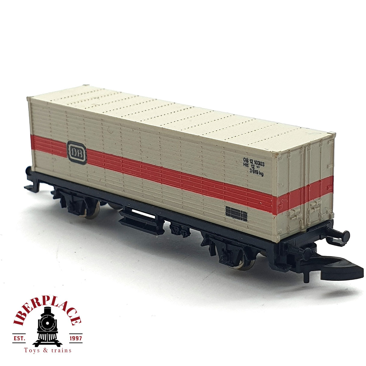 ♻️ 2 mano - Märklin vagón contenedor DB Z escala 1:220 EZ07