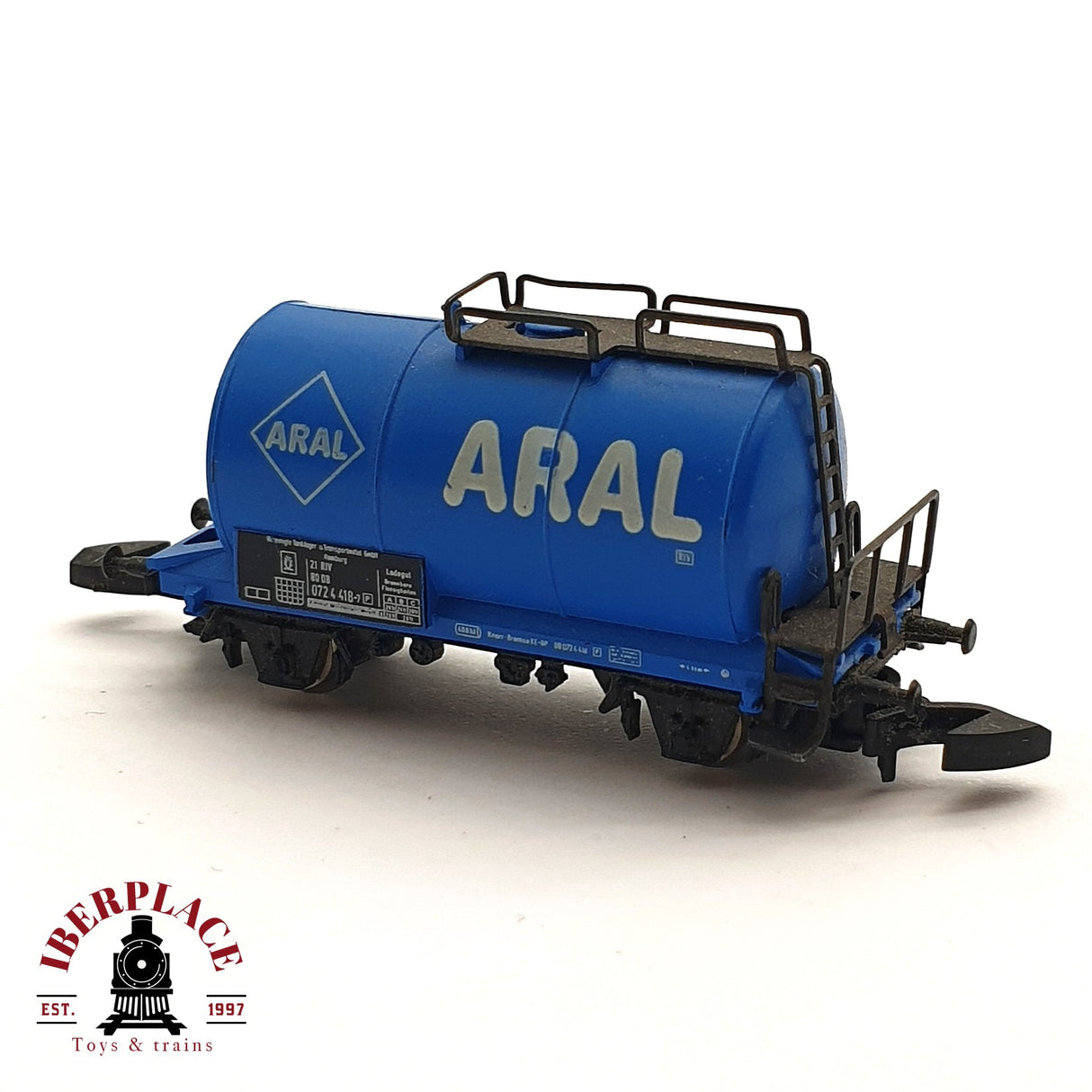 ♻️ 2 mano - Märklin vagón cisterna ARAL DB Z escala 1:220 EZ07