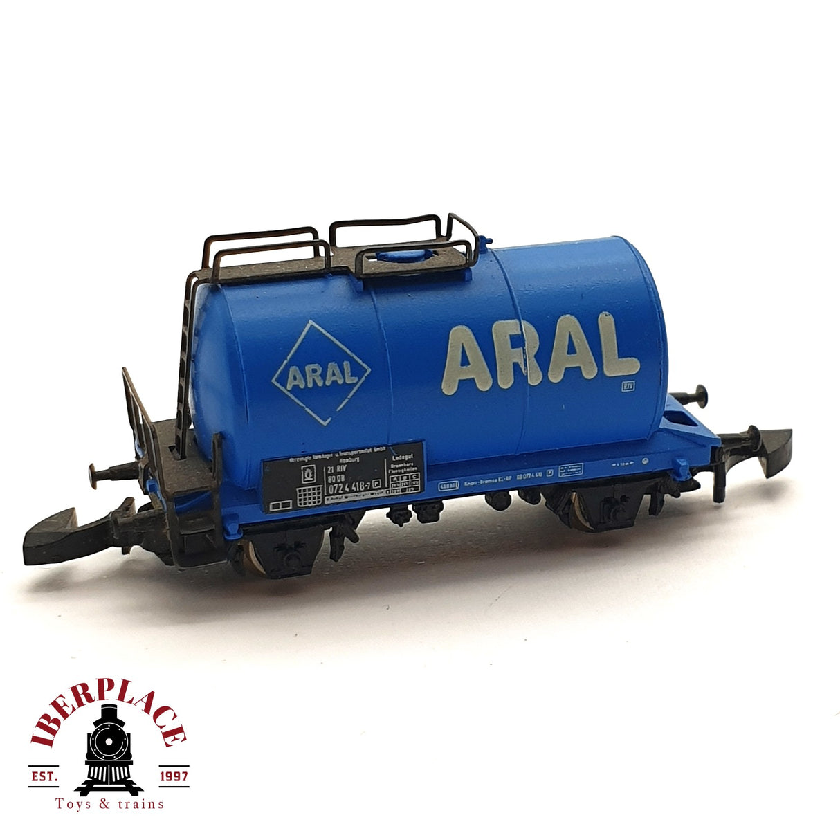 ♻️ 2 mano - Märklin vagón cisterna ARAL DB Z escala 1:220 EZ07
