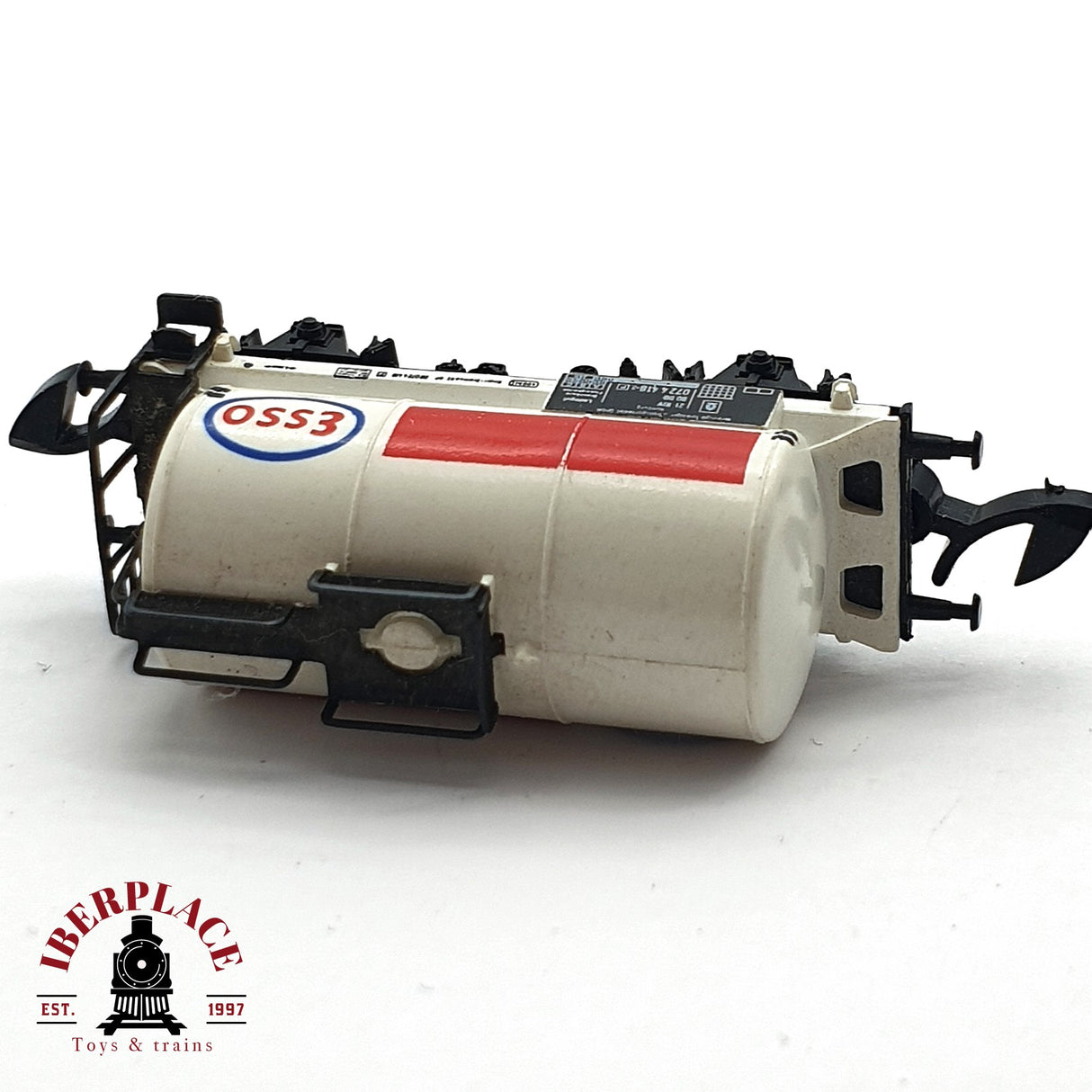 ♻️ 2 mano - Märklin vagón cisterna Esso DB Z escala 1:220 EZ07
