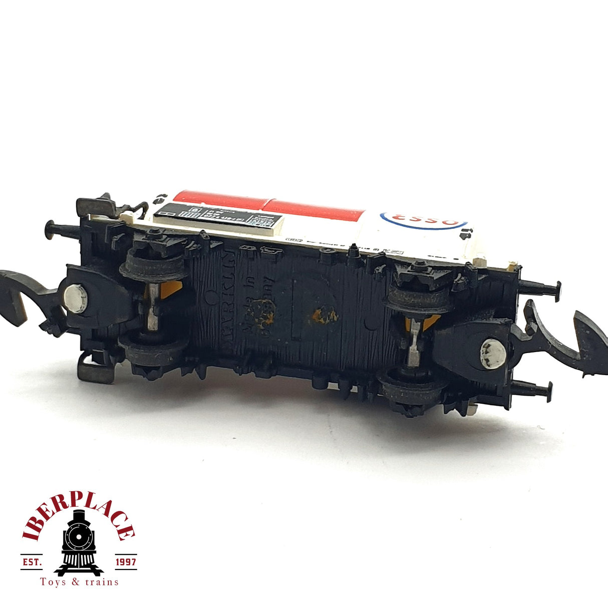 ♻️ 2 mano - Märklin vagón cisterna Esso DB Z escala 1:220 EZ07