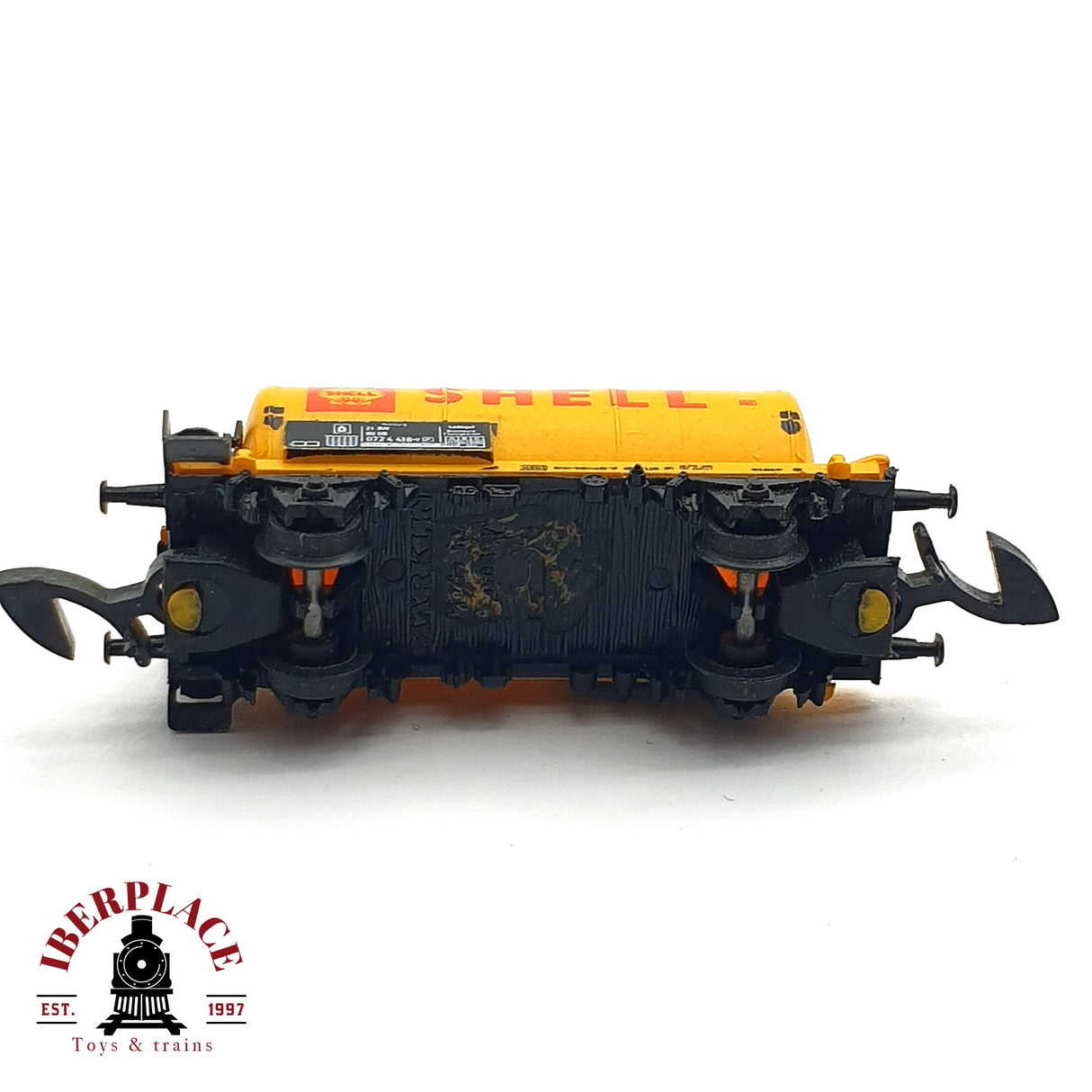 ♻️ 2 mano - Märklin vagón cisterna Shell DB Z escala 1:220 EZ07