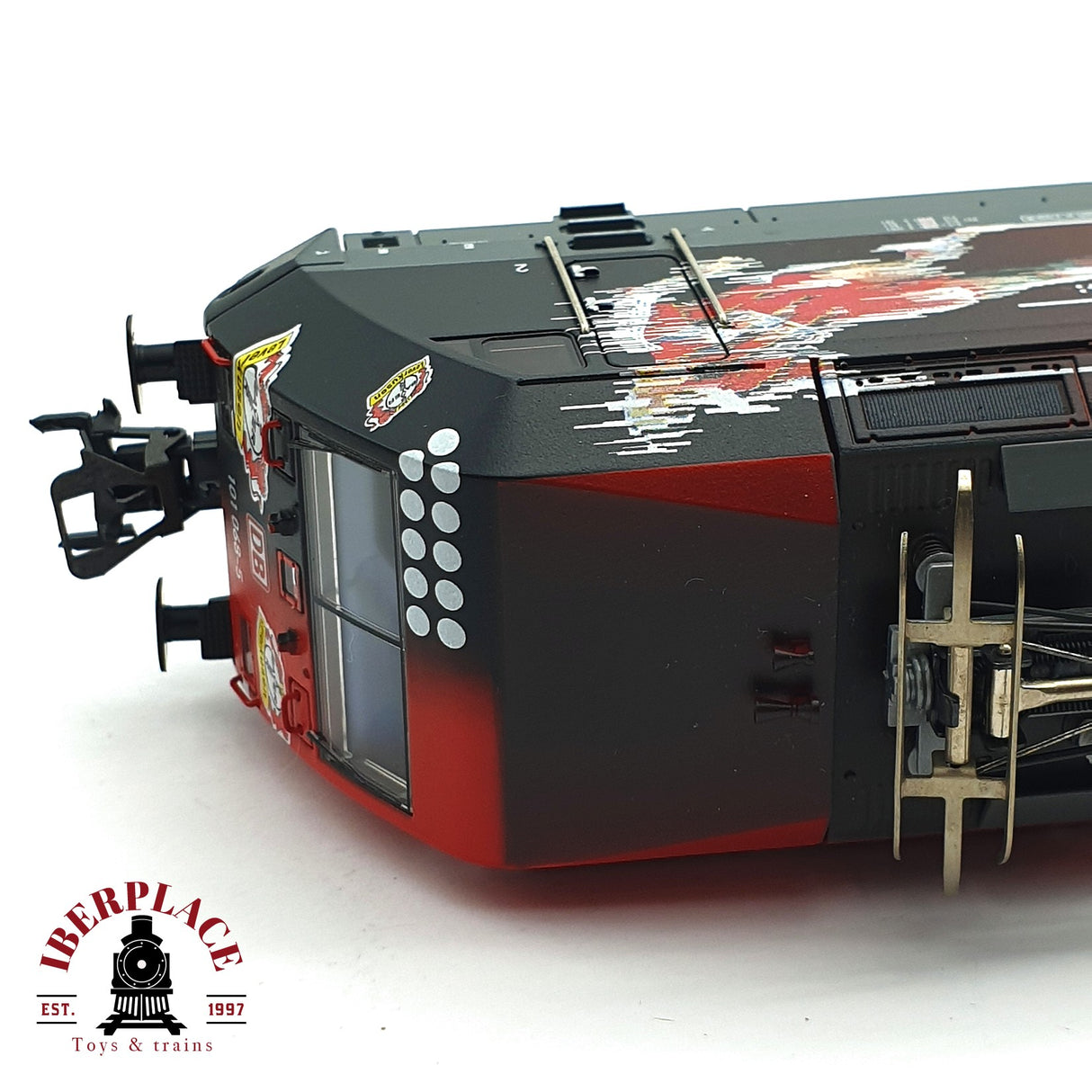 ♻️ 2da mano - Märklin 37375 Digital Locomotora BR 101 DB Bayer Leverkusen H0 escala 1:87 EH010