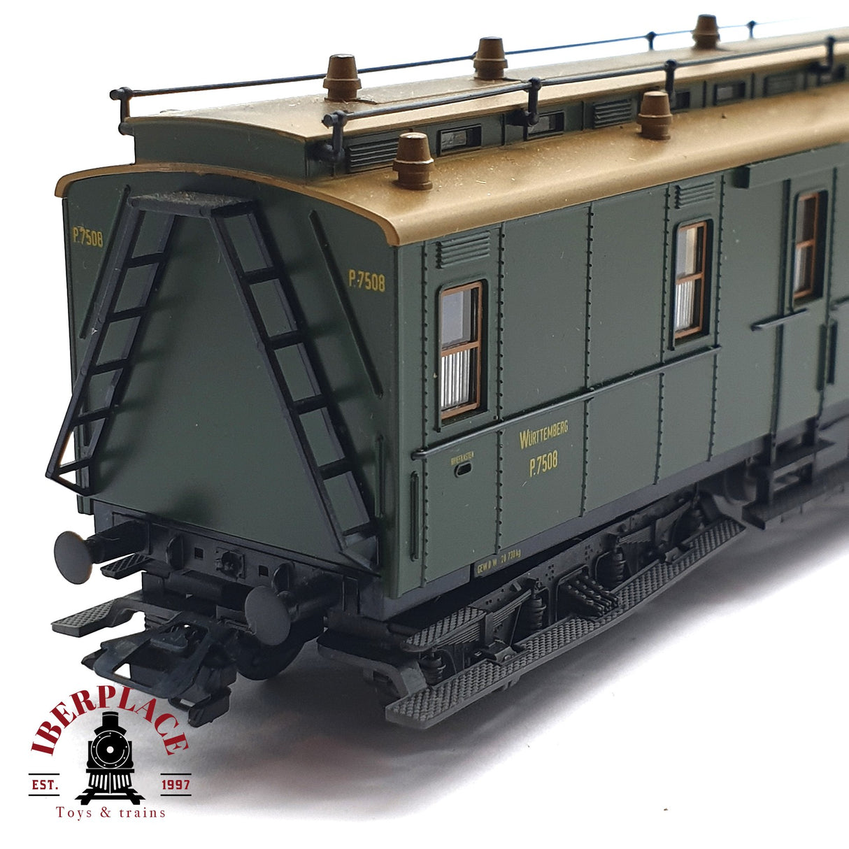 ♻️ 2da mano - Märklin 4229 vagón correos postales 7508 H0 escala 1:87 EH010