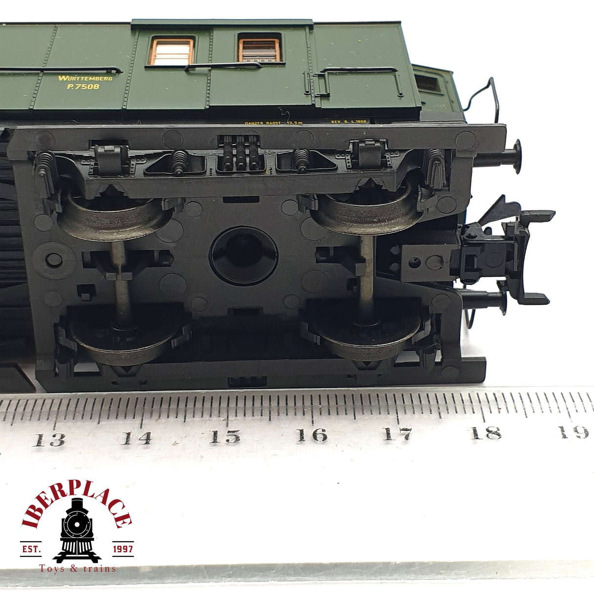 ♻️ 2da mano - Märklin 4229 vagón correos postales 7508 H0 escala 1:87 EH010