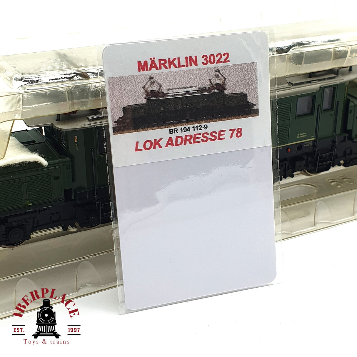 ♻️ 2da mano - Märklin 3322 Digital Locomotora BR 194 DB H0 escala 1:87 EH010