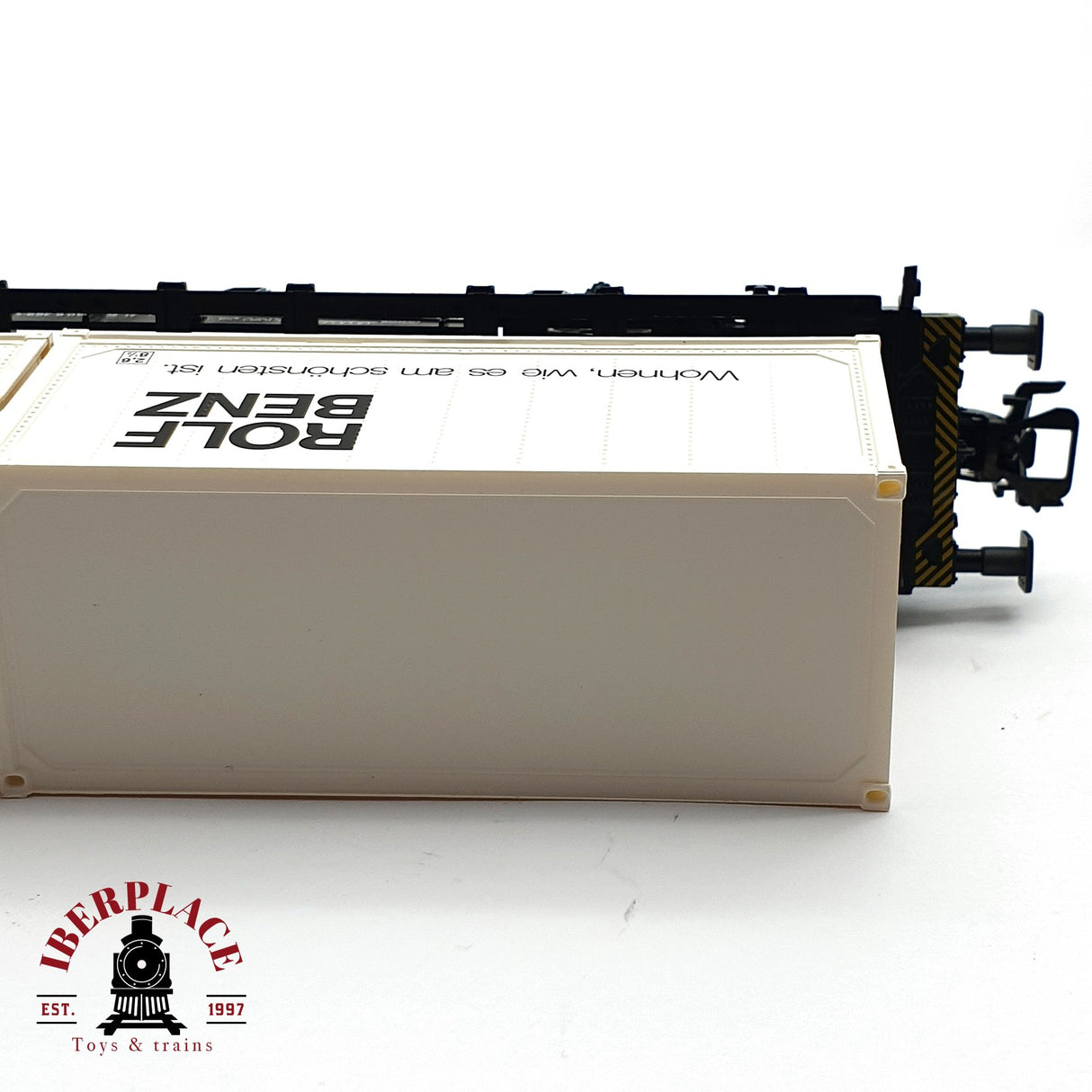 ♻️ 2da mano - Märklin 4850 vagón contenedor Rolf Benz DB H0 escala 1:87 EH010