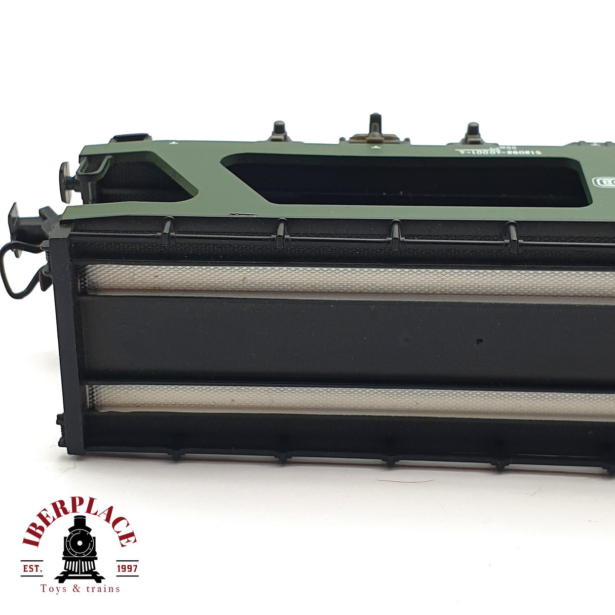 ♻️ 2da mano - Märklin 4074 vagón porta coches de dos plantas DB H0 escala 1:87 EH010