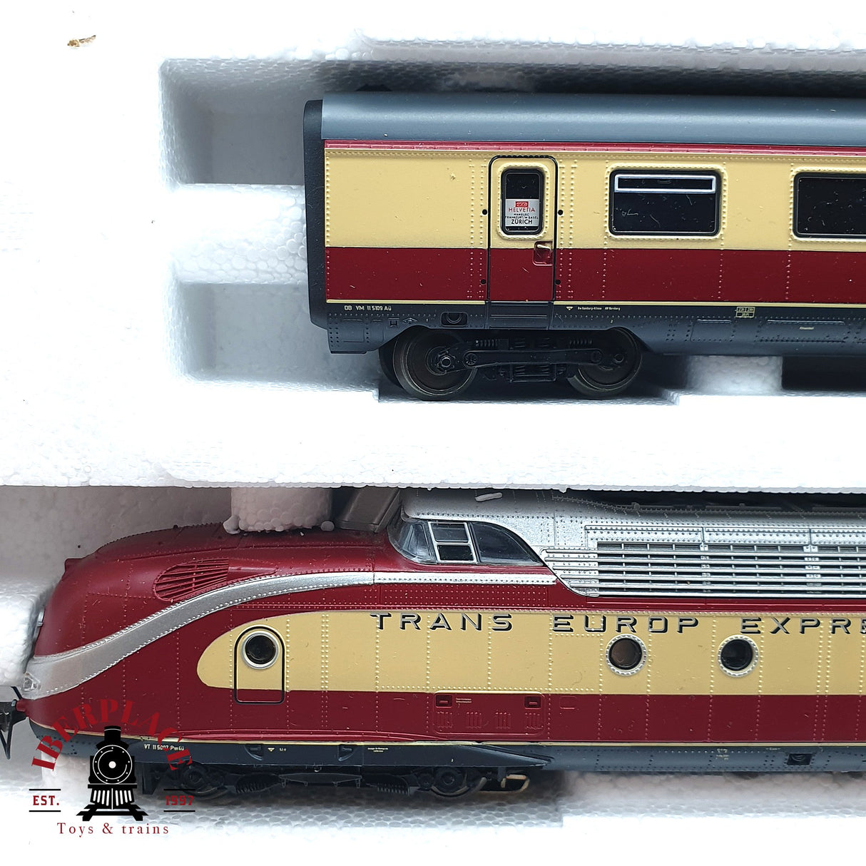 ♻️ 2da mano - AC Roco 43851 Digital Locomotora VT 11.5 TEE DB con sonido H0 escala 1:87 EH010