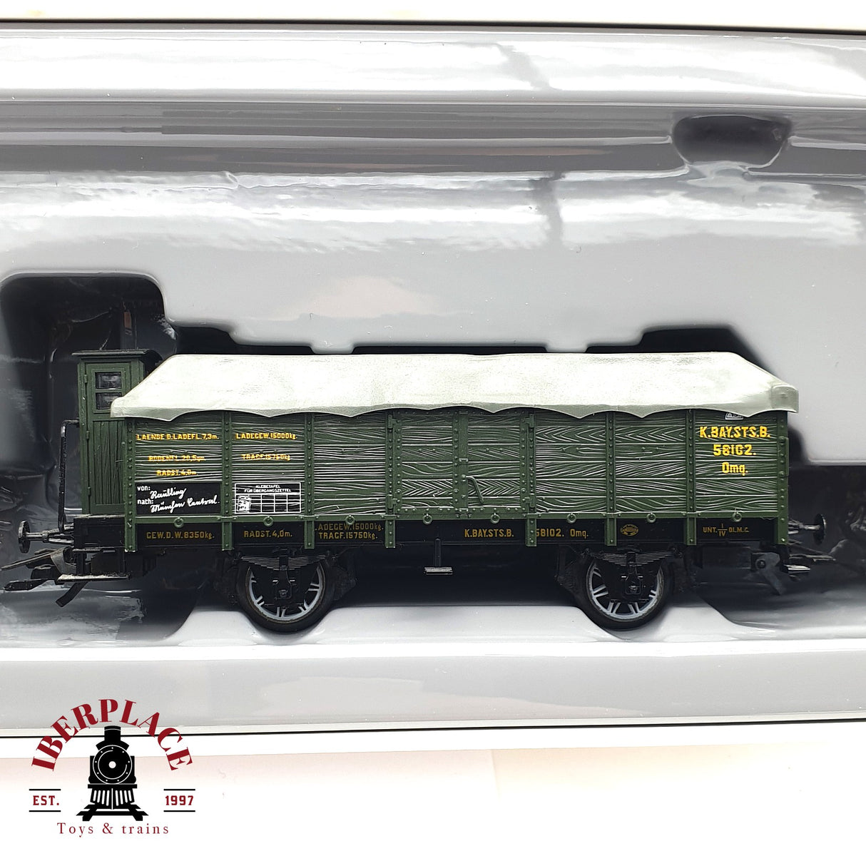 ♻️ 2da mano - Märklin 4897 set mercancia K.Bay.Sts.B H0 escala 1:87 EH010