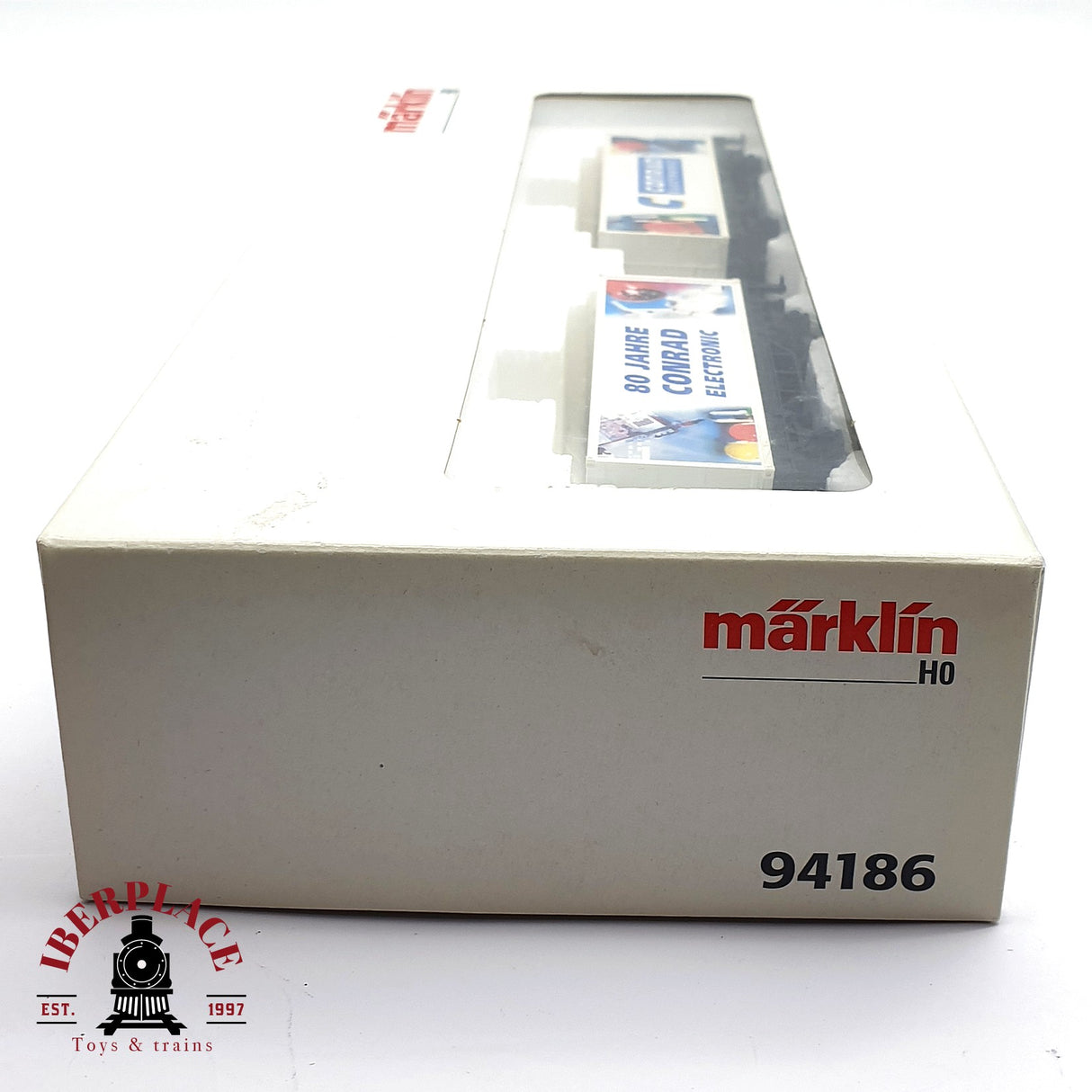 ♻️ 2da mano - DC Märklin 94186 Set contenedores conrad H0 escala 1:87 EH010