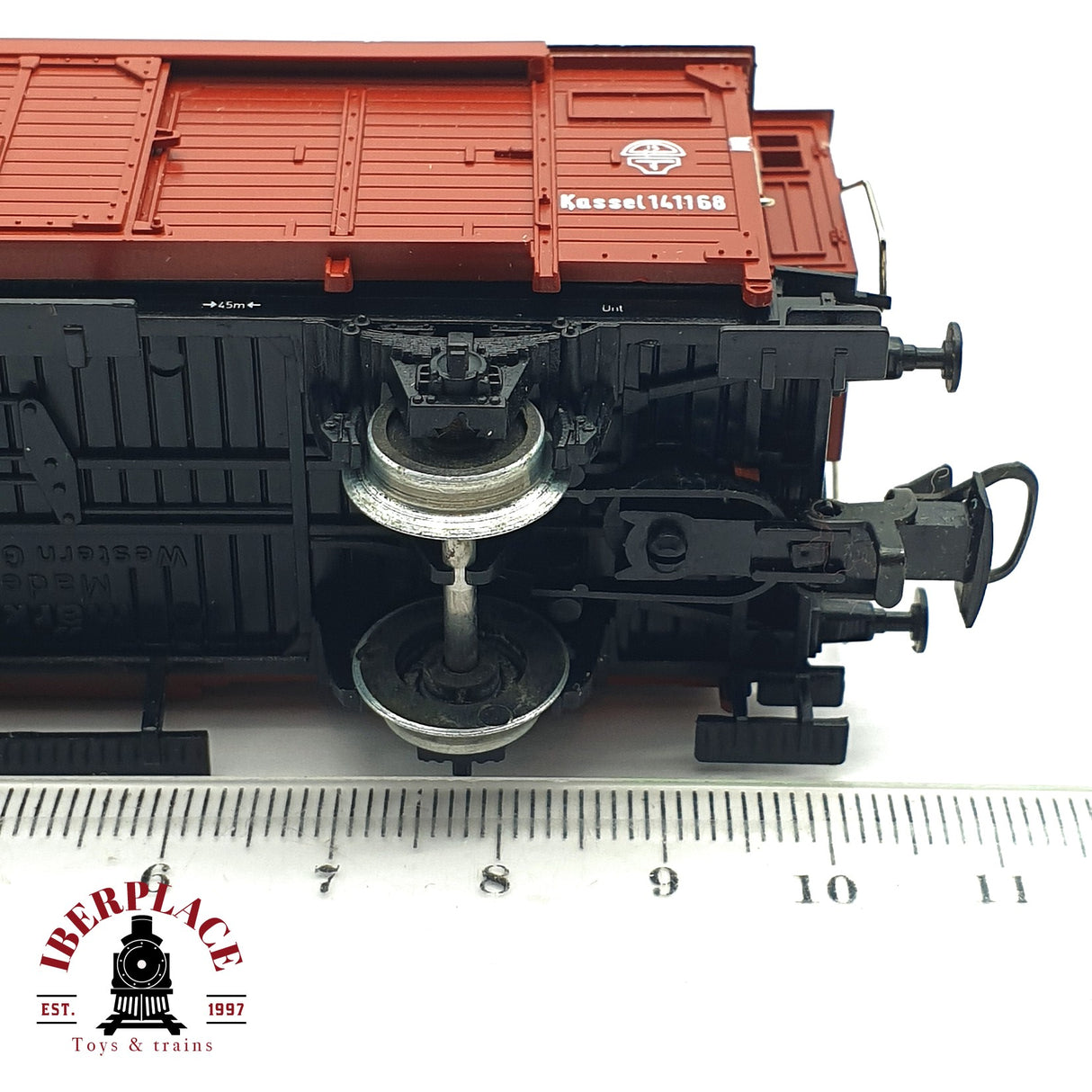 ♻️ 2da mano - Märklin 4695 vagón cerrado DR H0 escala 1:87 EH010