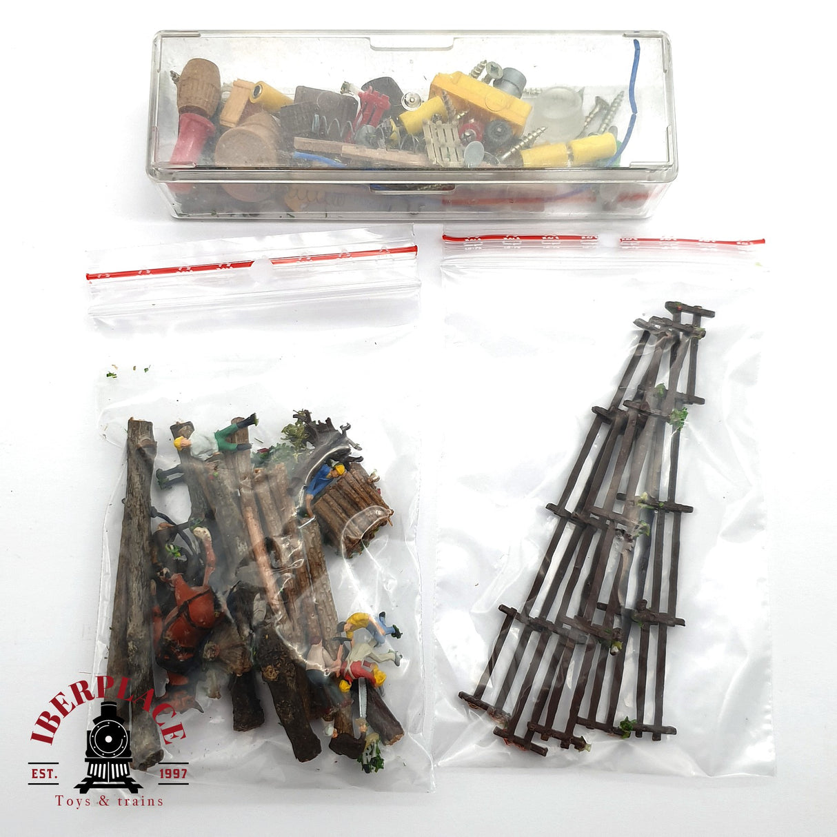 ♻️ 2da mano - Lote Figuras y accesorios para la granja H0 escala 1:87 EH010