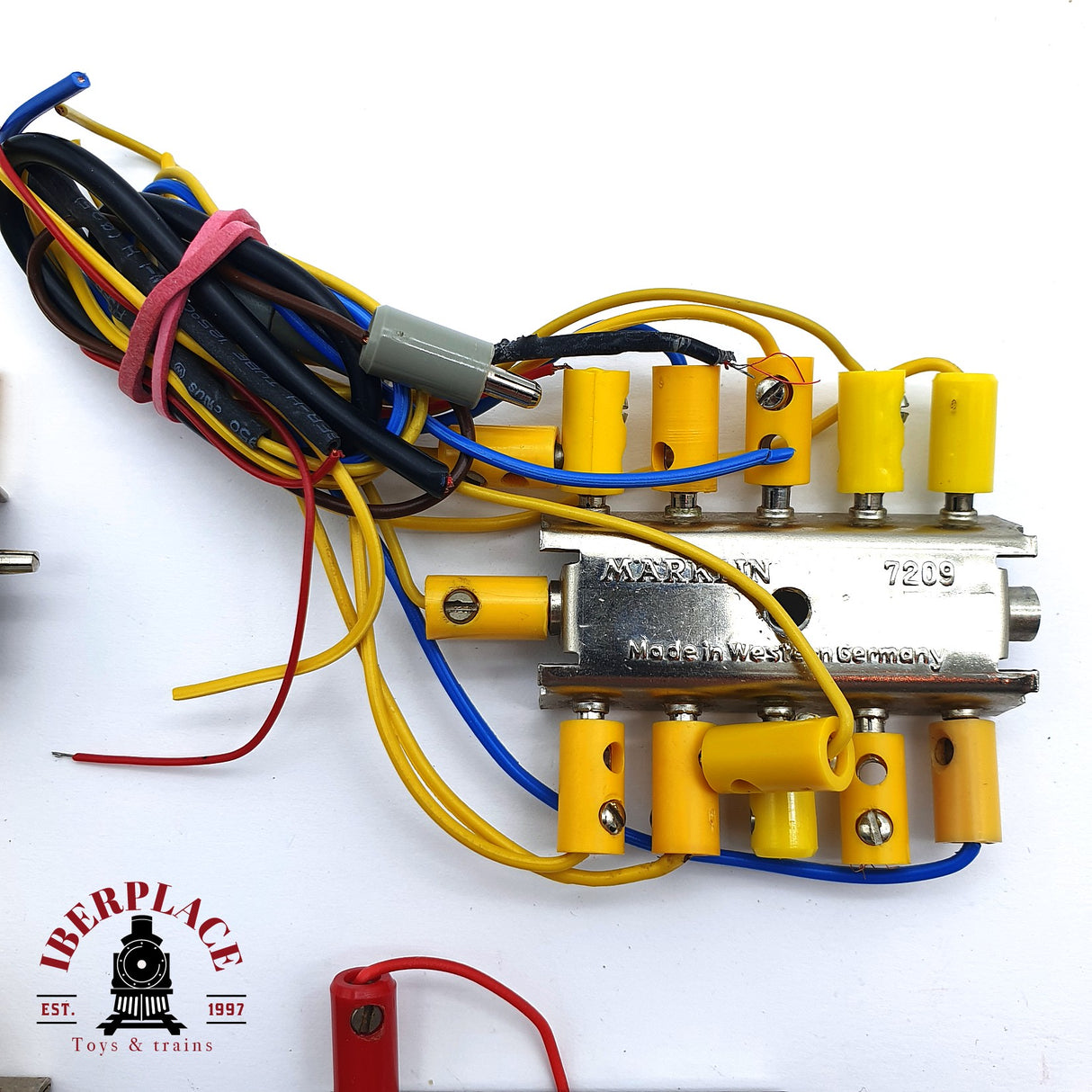 ♻️ 2da mano - Märklin 6x 7209 Placas de distribución H0 escala 1:87 EH010