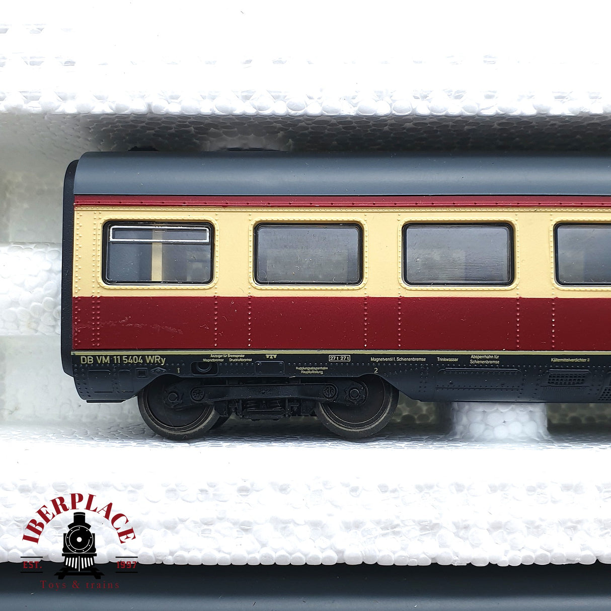 ♻️ 2da mano - AC Roco 14070A vagones complementarios TEE DB H0 escala 1:87 EH010