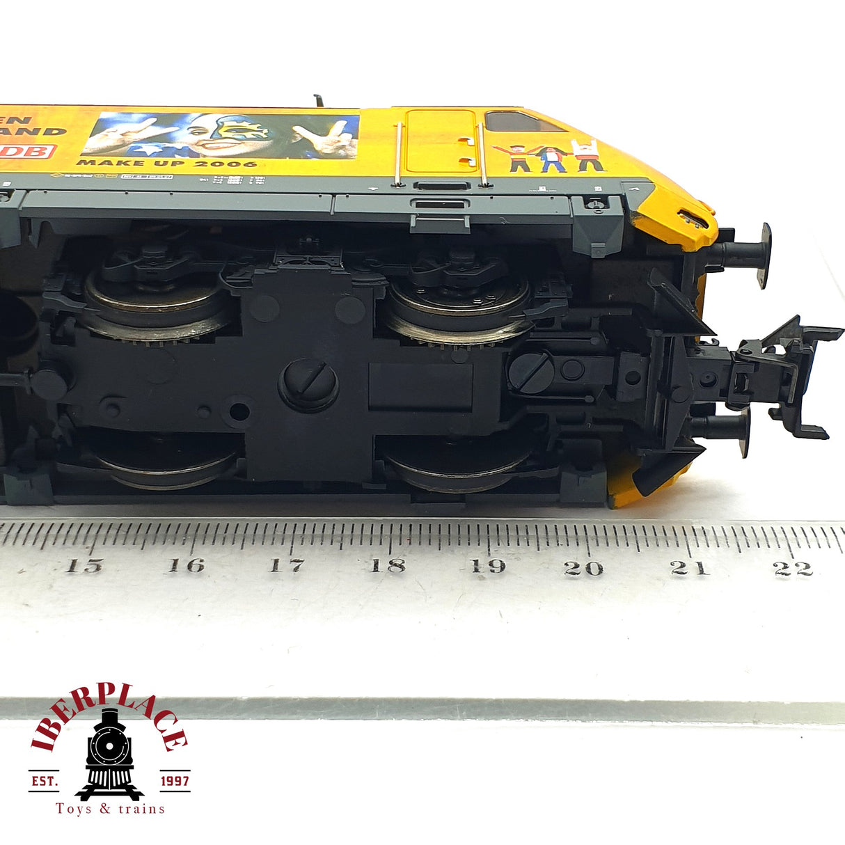 ♻️ 2da mano - Märklin 39370 Digital Locomotora BR 101 DB Fussball-land H0 escala 1:87 EH010