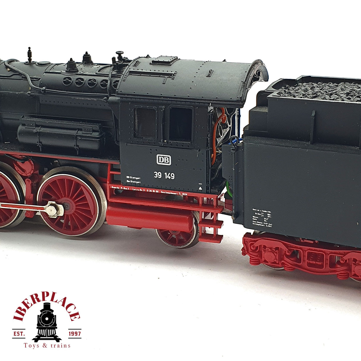 ♻️ 2da mano - AC Rivarossi 1001 Locomotora BR 39 DB H0 escala 1:87 EH09