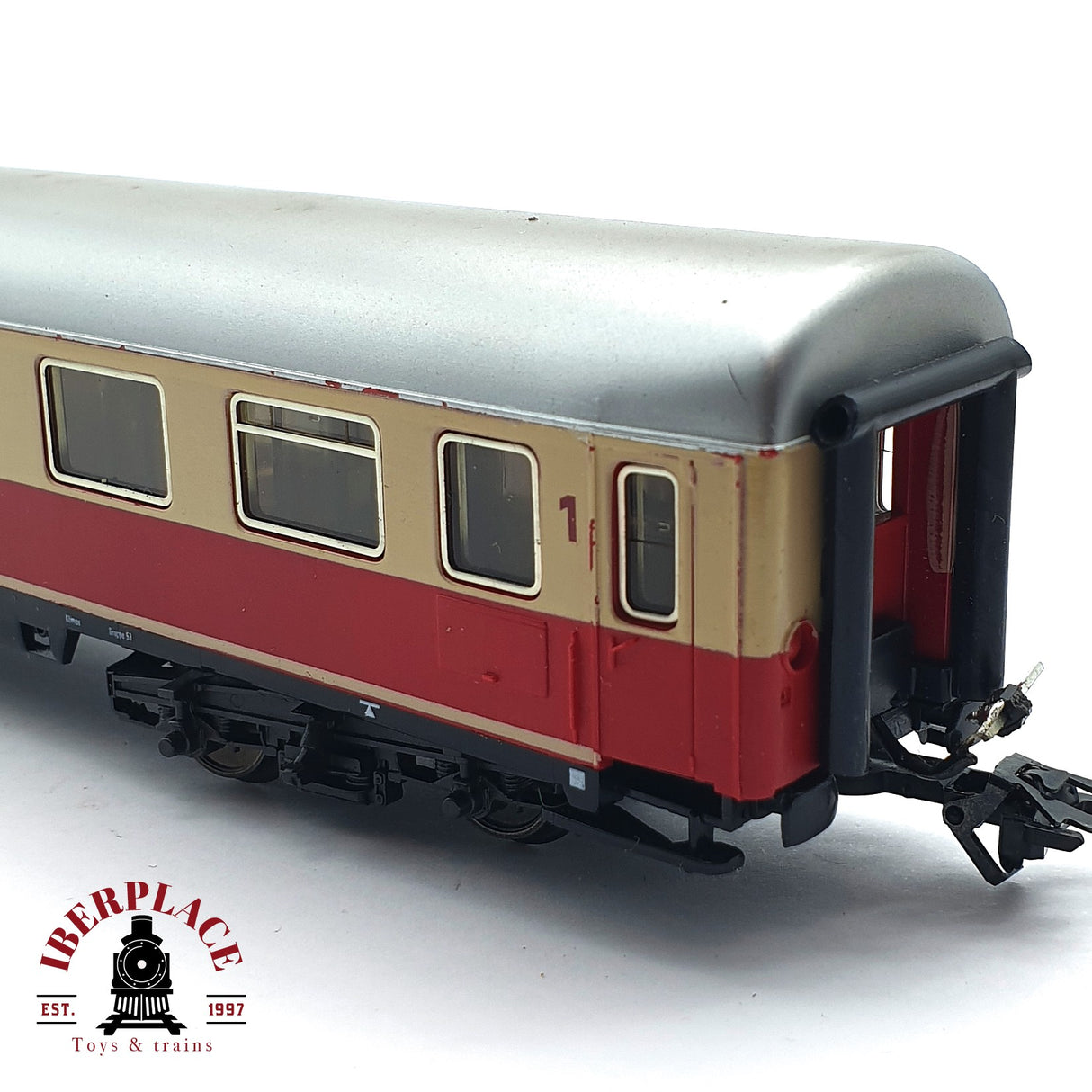♻️ 2da mano - Märklin 4095 vagón pasajeros DB clase 1 en metal H0 escala 1:87 EH09