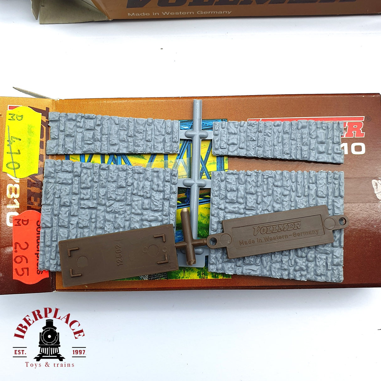 ♻️ 2da mano - 3x Vollmer 7801 7810 Puente y pilares N escala 1:160 EH09