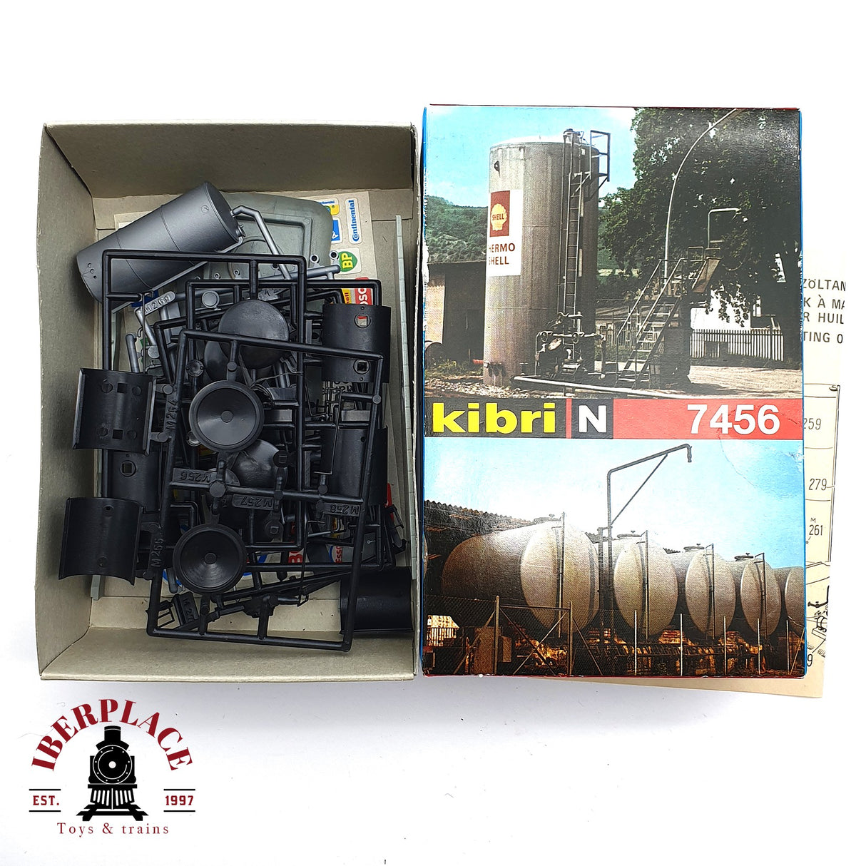 ♻️ 2da mano - Kibri B7456 tanques de gasolina N escala 1:160 EH09