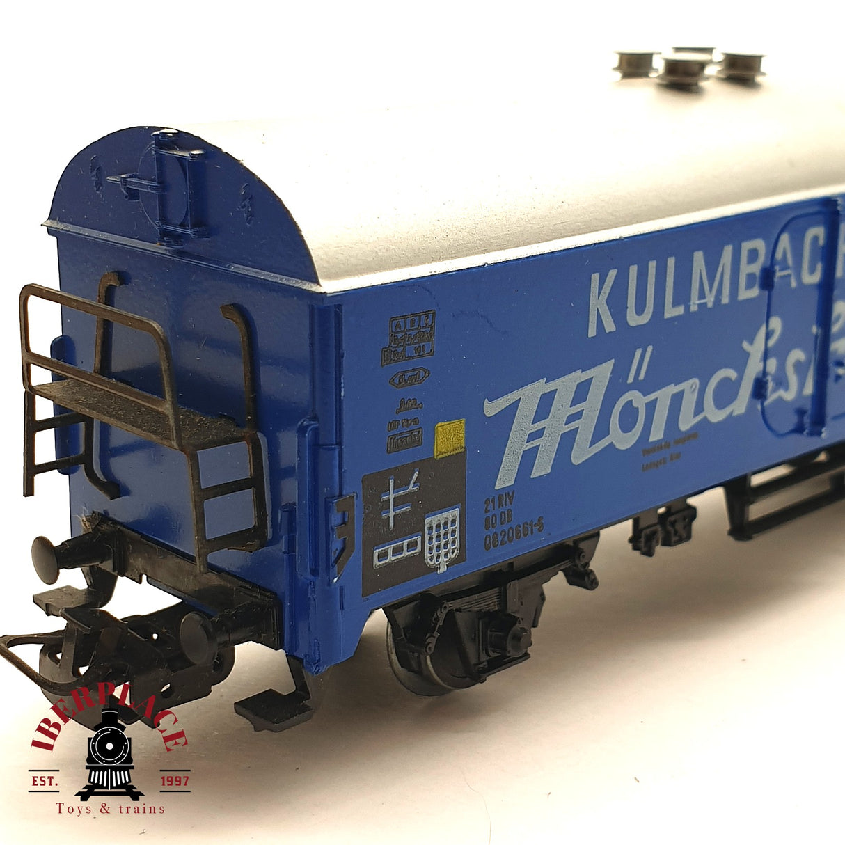 ♻️ 2da mano - Märklin 4660 vagón cervecero Kulmbacher DB H0 escala 1:87 EH09