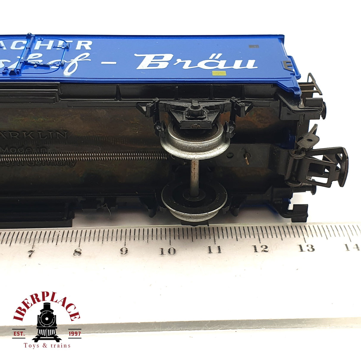 ♻️ 2da mano - Märklin 4660 vagón cervecero Kulmbacher DB H0 escala 1:87 EH09