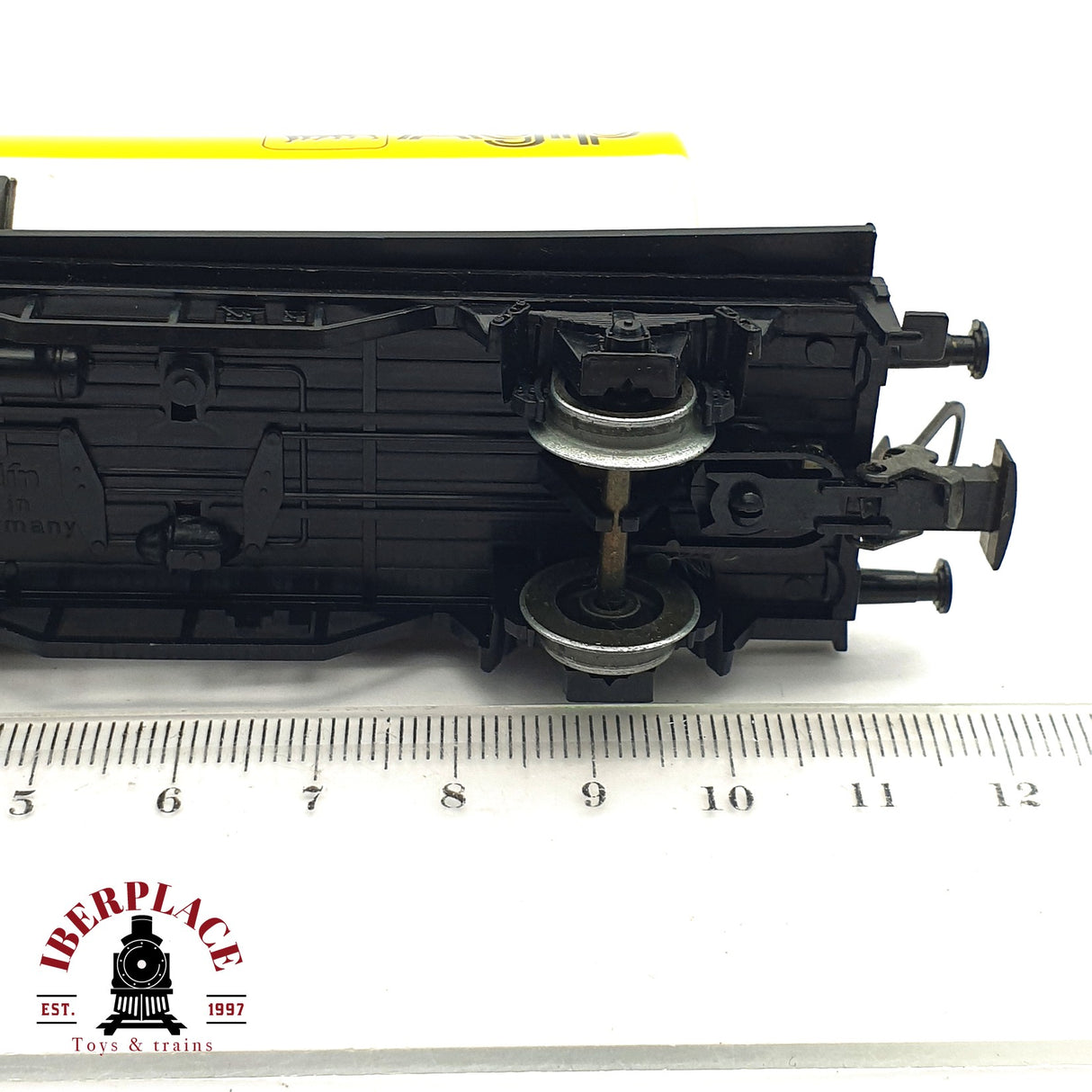 ♻️ 2da mano - Märklin 4443 vagón cisterna Agip FS H0 escala 1:87 EH09