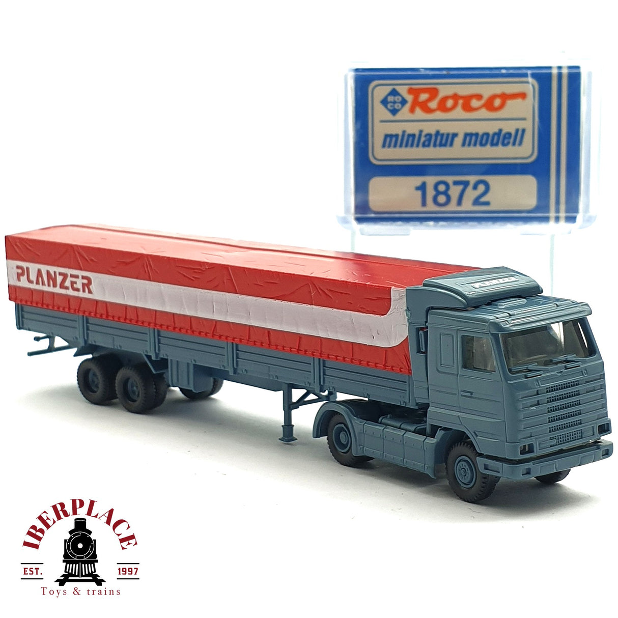 ♻️ 2da mano - Roco 1872 Camión Planzer N escala 1:160 EH09