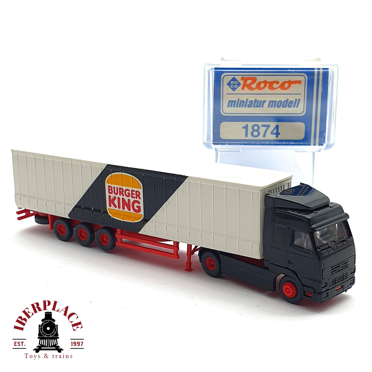 ♻️ 2da mano - Roco 1874 Camión Burger King N escala 1:160 EH09