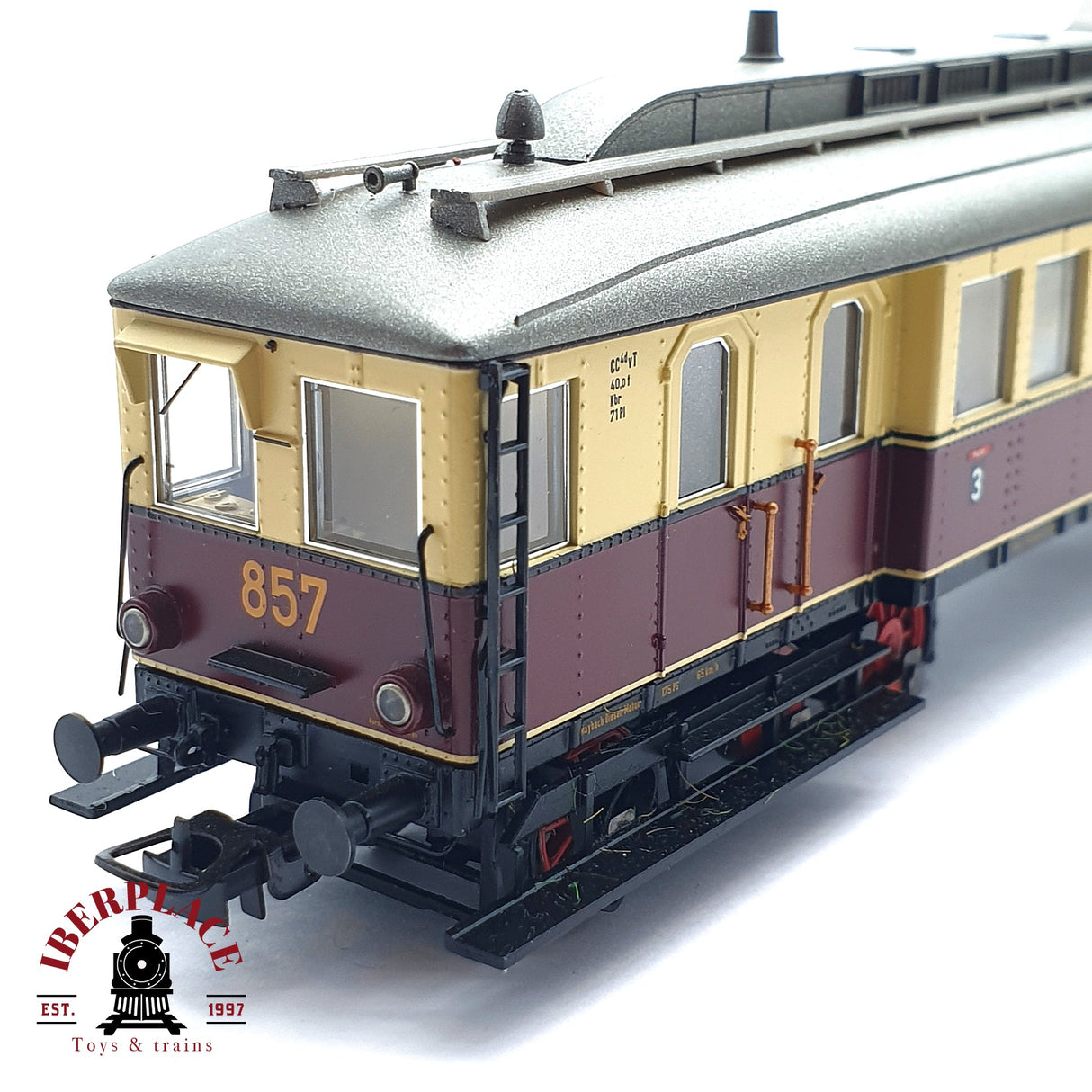 ♻️ 2da mano - AC Liliput 133026 Vagon diesel VT 857 DRG H0 escala 1:87 EH09