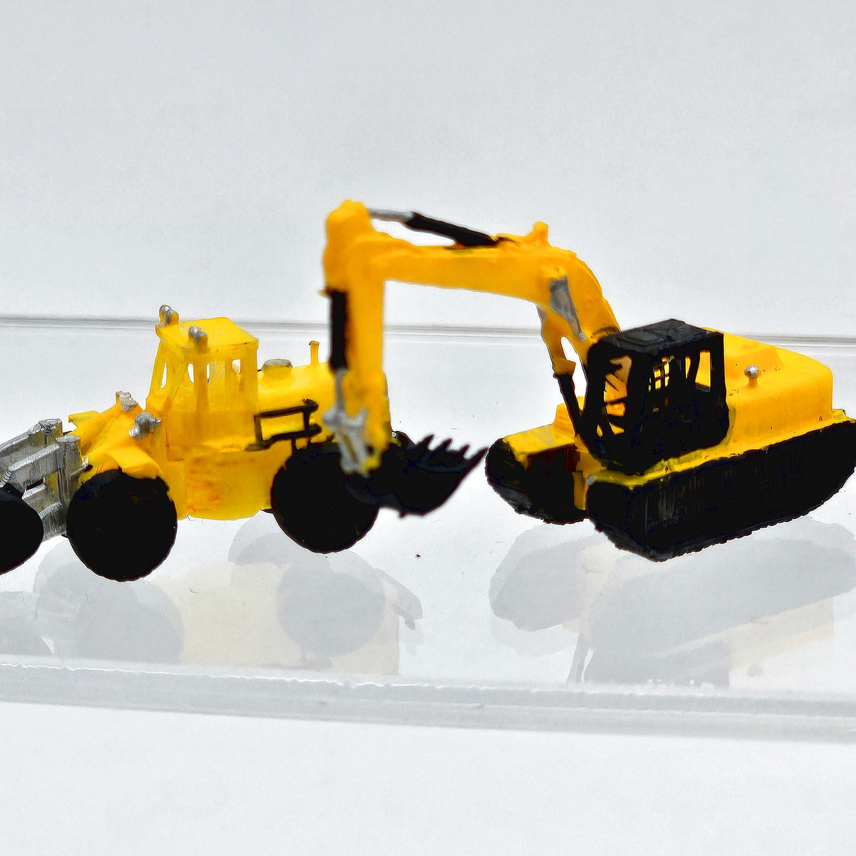 Set de 6 Vehículos de Construcción – Pintados a Mano – Escala Z 1:220