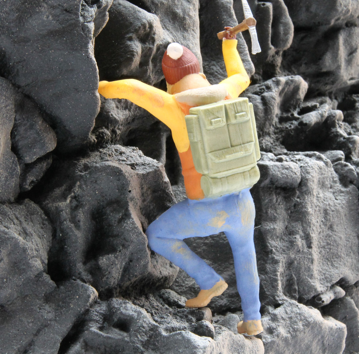 Iberplace 40031 Figuras de Escaladores para Dioramas 1:22,5