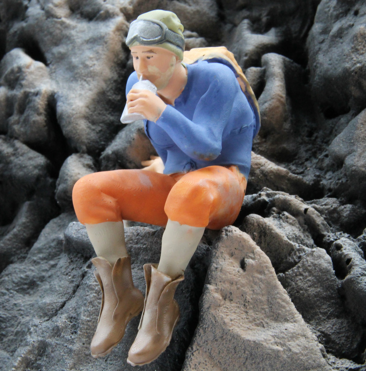 Iberplace 40031 Figuras de Escaladores para Dioramas 1:22,5