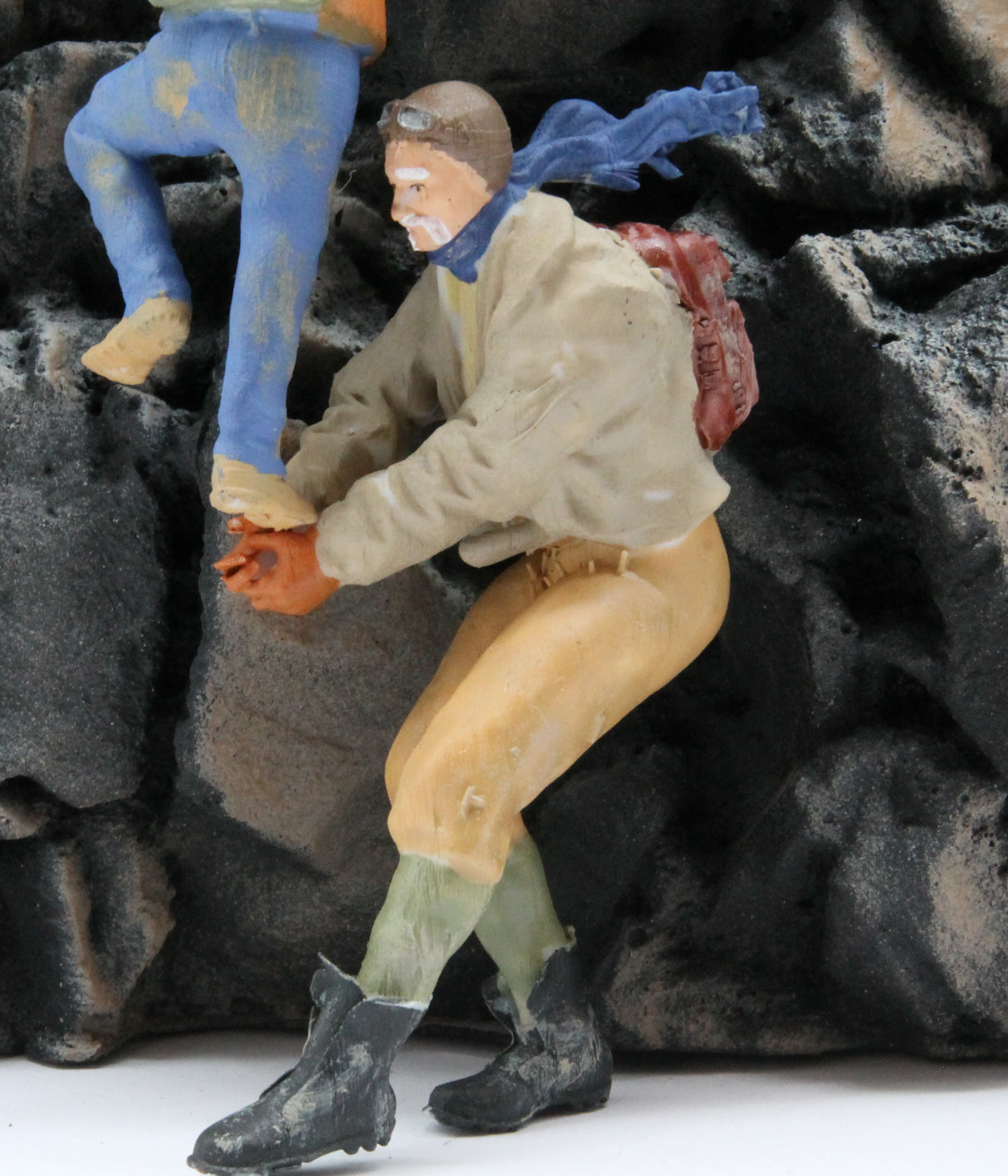 Iberplace 40031 Figuras de Escaladores para Dioramas 1:22,5