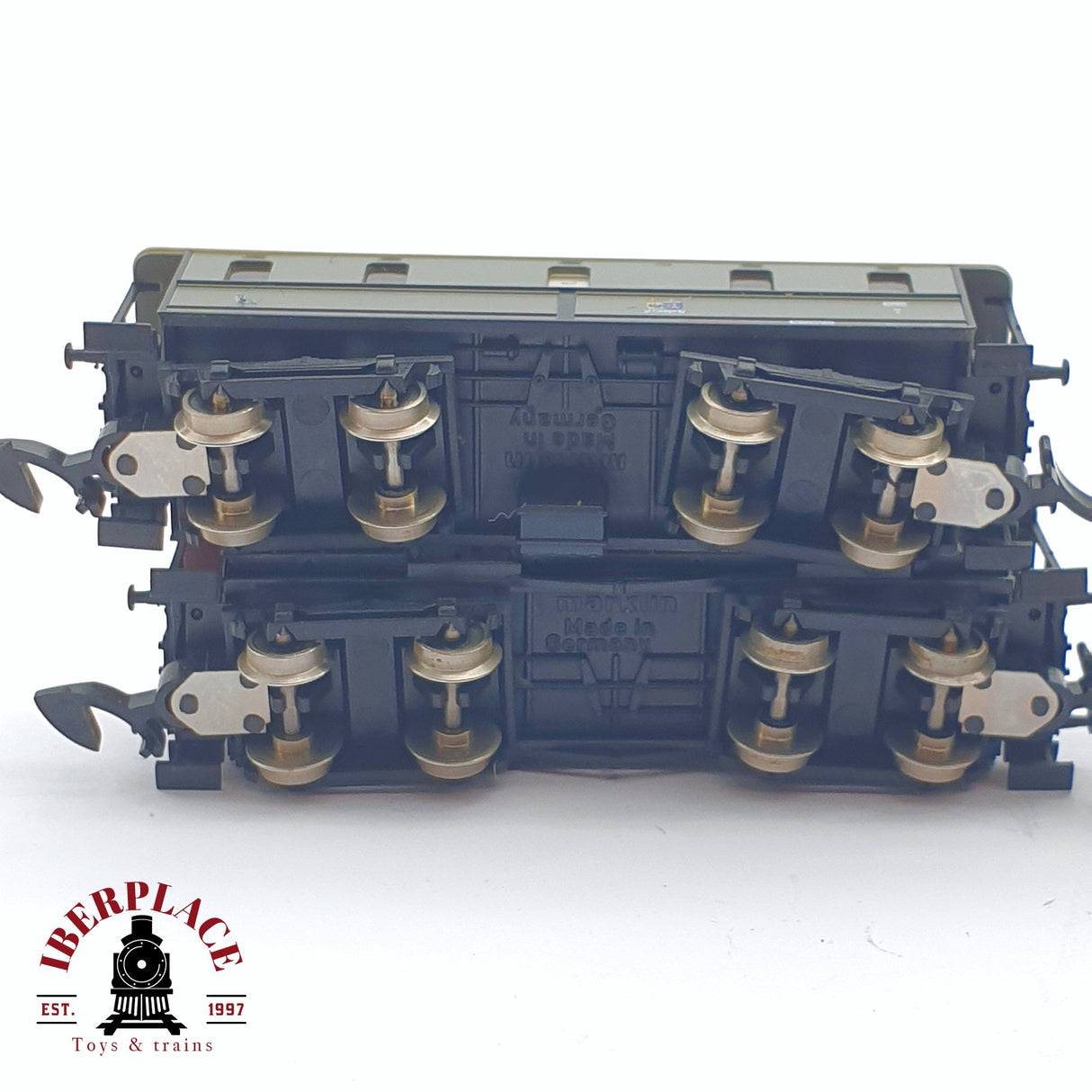 ♻️ 2 mano - 4x Märklin vagones pasajeros y equipaje Z escala 1:220 TEN06