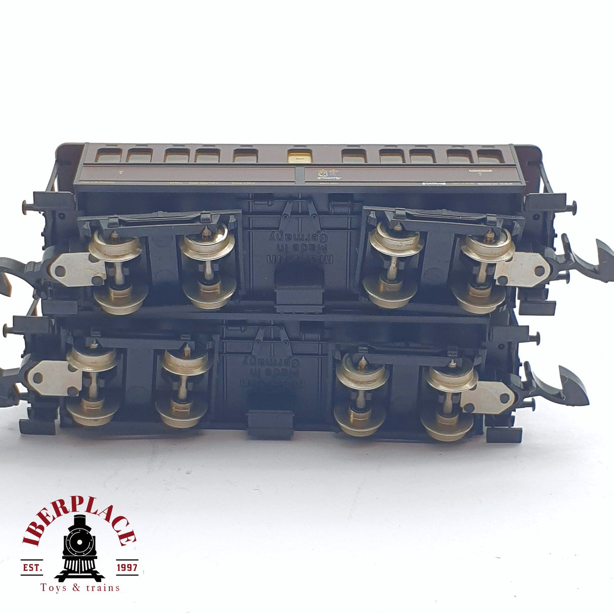 ♻️ 2 mano - 4x Märklin vagones pasajeros y equipaje Z escala 1:220 TEN06